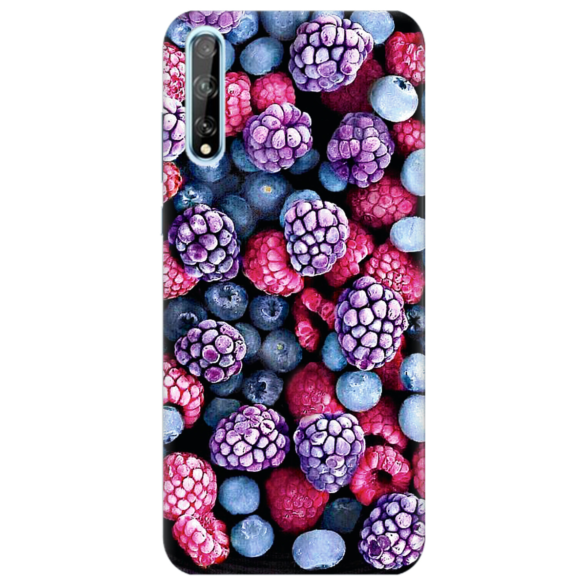 Чехол для Huawei P Smart S Frosty berry - фото 1 Чехол для Huawei P Smart S Frosty berry - фото 1 - Чехлы для телефонов