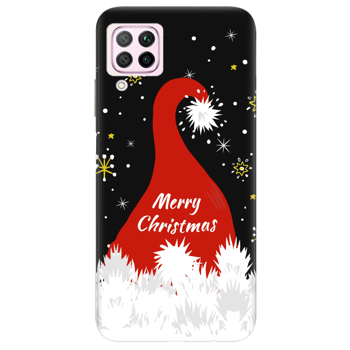 Чохол для Huawei P40 Lite Santa - фото 1 Чохол для Huawei P40 Lite Santa - фото 1 - Чохли для телефонів