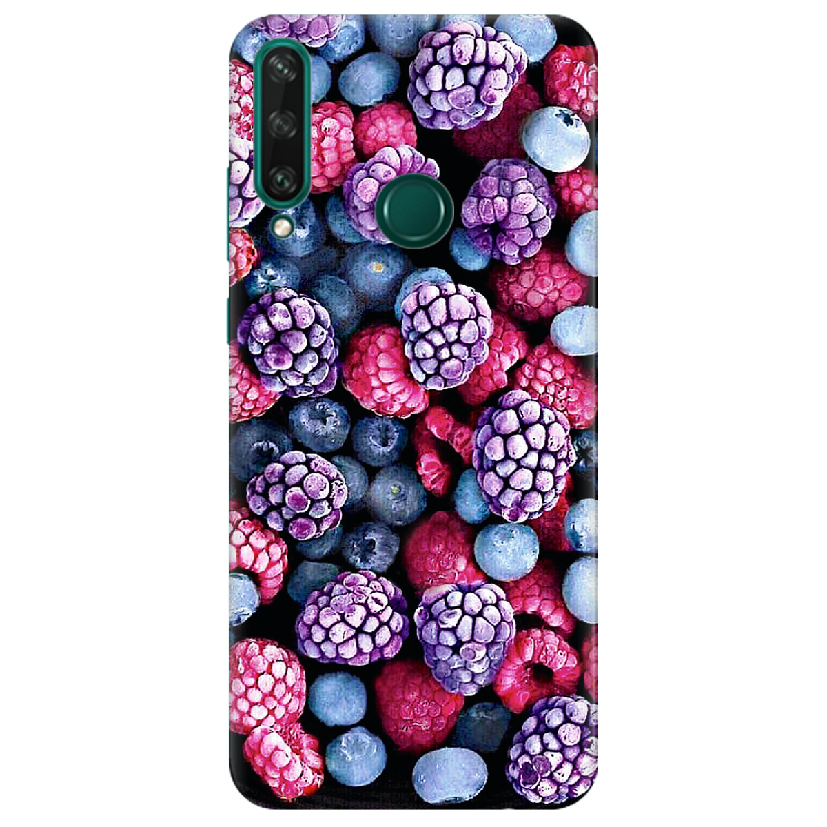 Чехол для Huawei Y6p Frosty berry - фото 1 - Чехлы для телефонов