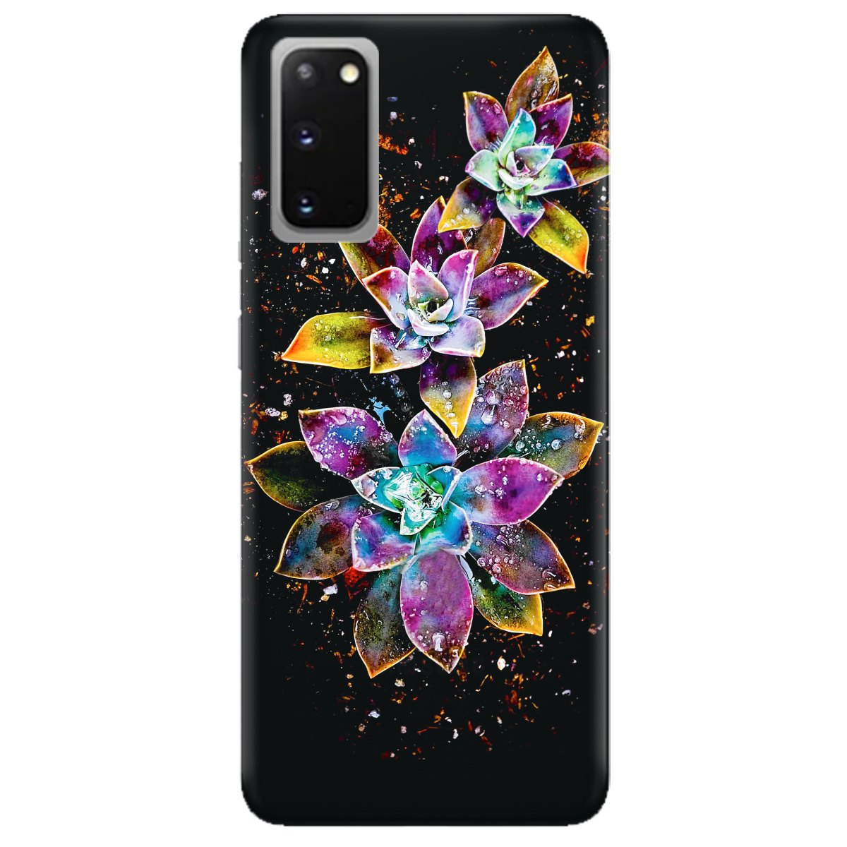 Чехол для Samsung Galaxy S20 Magical flowers - фото 1 - Чехлы для телефонов