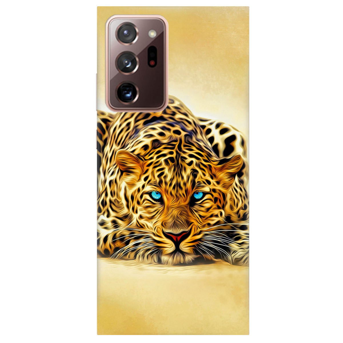 Чохол для Samsung Galaxy Note 20 Ultra Леопард - фото 1 Чохол для Samsung Galaxy Note 20 Ultra Леопард - фото 1 - Чохли для телефонів