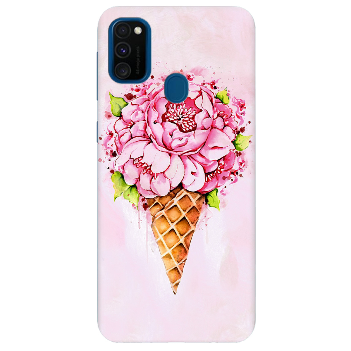 Чохол для Samsung Galaxy M21 Ice cream - фото 1 Чохол для Samsung Galaxy M21 Ice cream - фото 1 - Чохли для телефонів