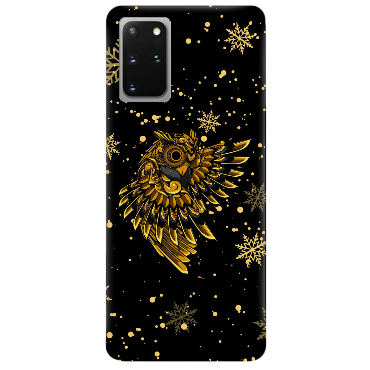 Чехол для Samsung Galaxy S20 Plus Gold sova - фото 1 - Чехлы для телефонов