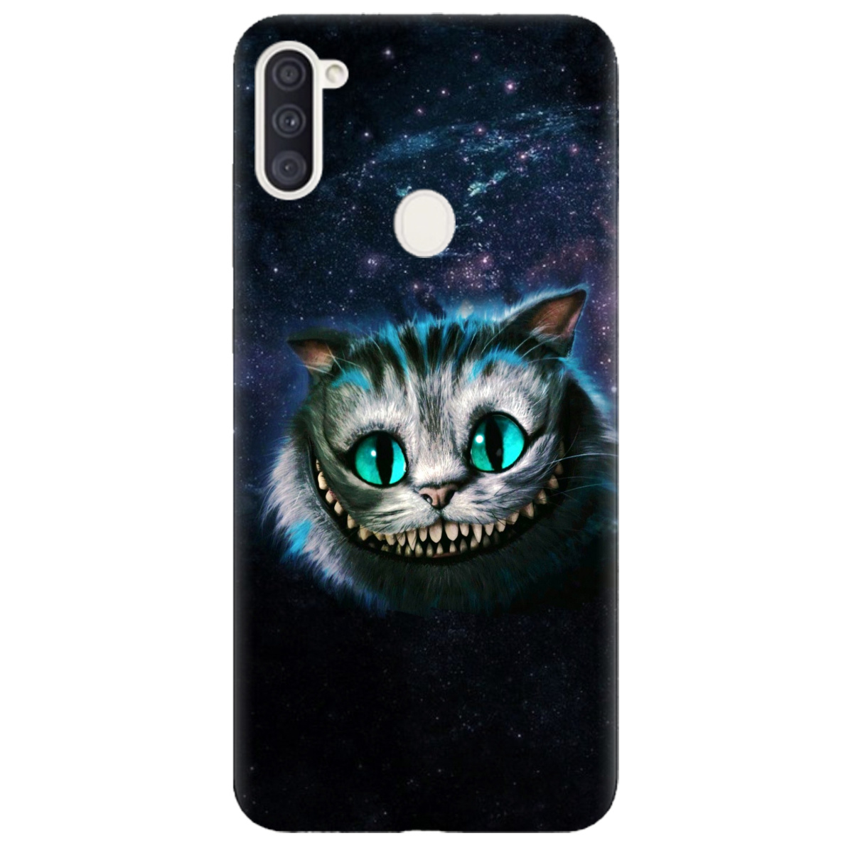 Чохол для Samsung Galaxy A11 Cheshire Cat - фото 1 Чохол для Samsung Galaxy A11 Cheshire Cat - фото 1 - Чохли для телефонів