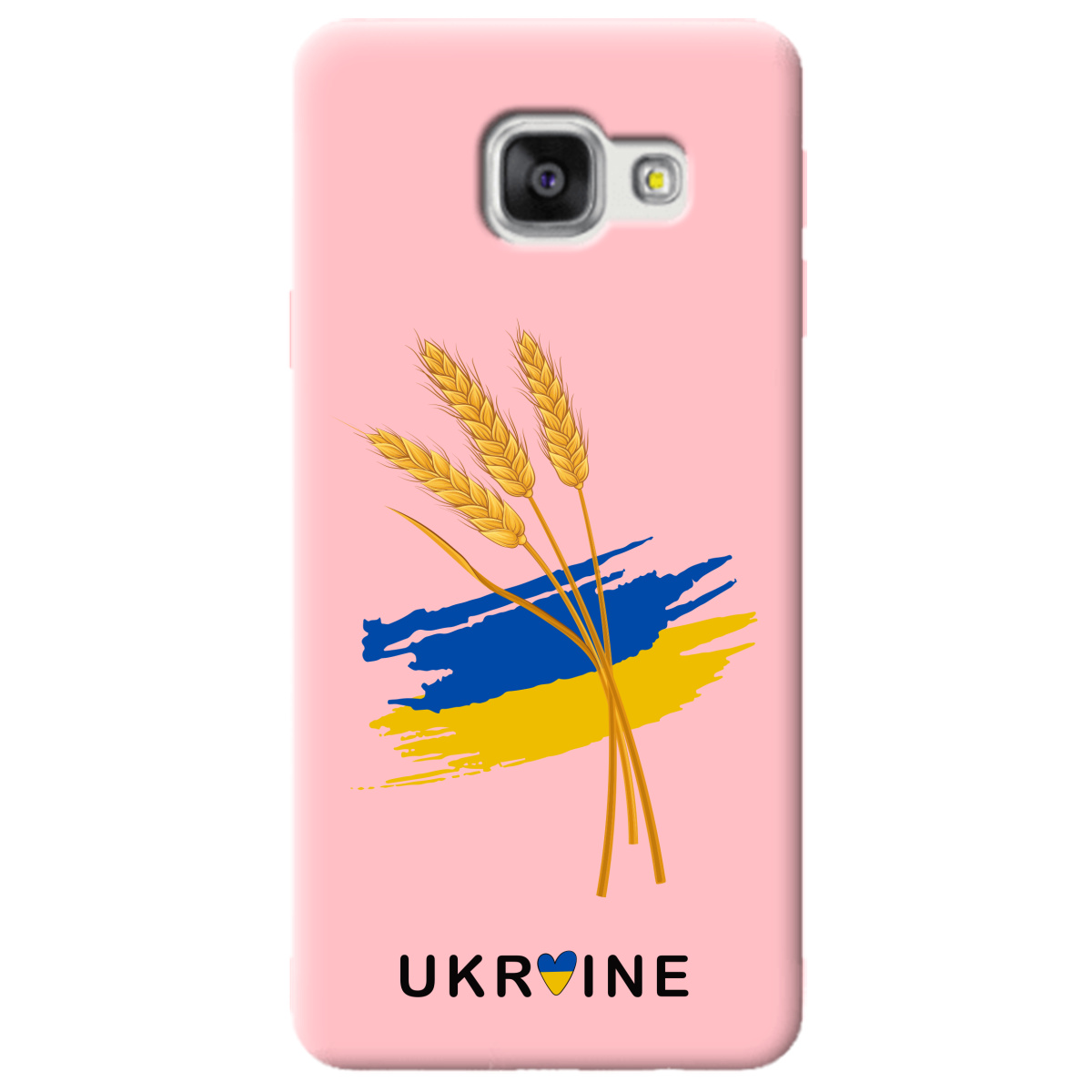 Чехол для Samsung Galaxy A3 2016 нежно-розовый матовый soft touch Spikelets - фото 1 Чехол для Samsung Galaxy A3 2016 нежно-розовый матовый soft touch Spikelets - фото 1 - Чехлы для телефонов