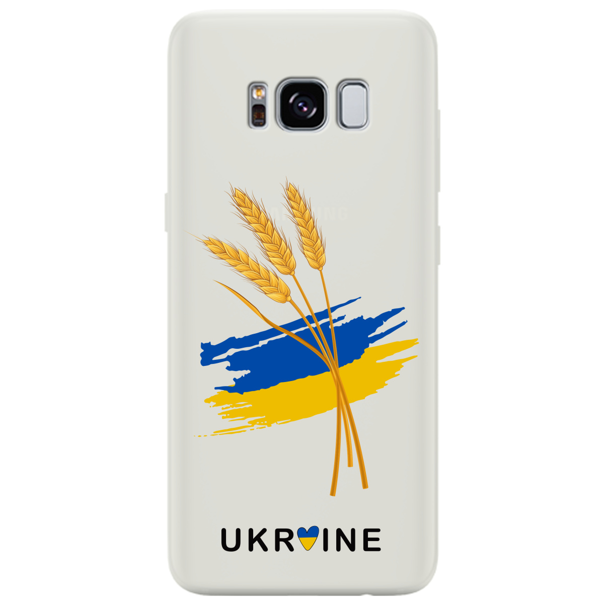 Чохол для Samsung Galaxy S8 напівпрозорий матовий soft touch Spikelets - фото 1 - Чохли для телефонів