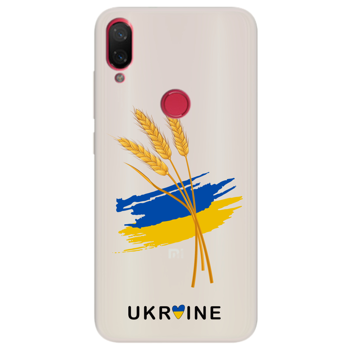 Чехол для Xiaomi Mi Play полупрозрачный матовый soft touch Spikelets - фото 1 Чехол для Xiaomi Mi Play полупрозрачный матовый soft touch Spikelets - фото 1 - Чехлы для телефонов
