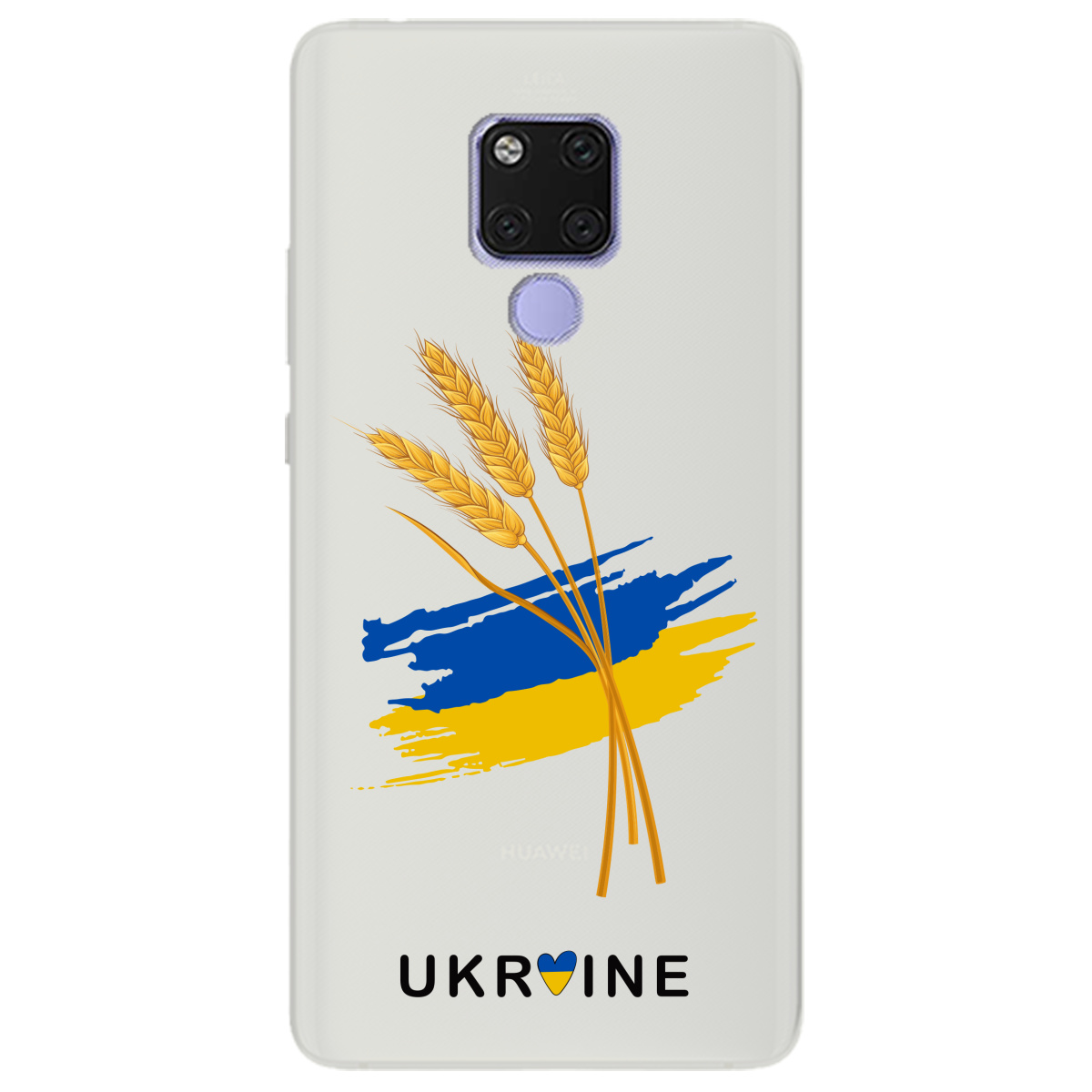 Чохол для Huawei Mate 20 напівпрозорий матовий soft touch Spikelets - фото 1 - Чохли для телефонів