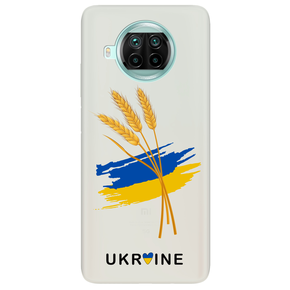 Чохол для Xiaomi Mi 10T Lite напівпрозорий матовий soft touch Spikelets - фото 1 - Чохли для телефонів