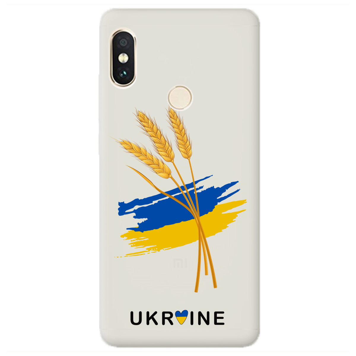 Чохол для Xiaomi Redmi Note 5 напівпрозорий матовий soft touch Spikelets - фото 1 - Чохли для телефонів