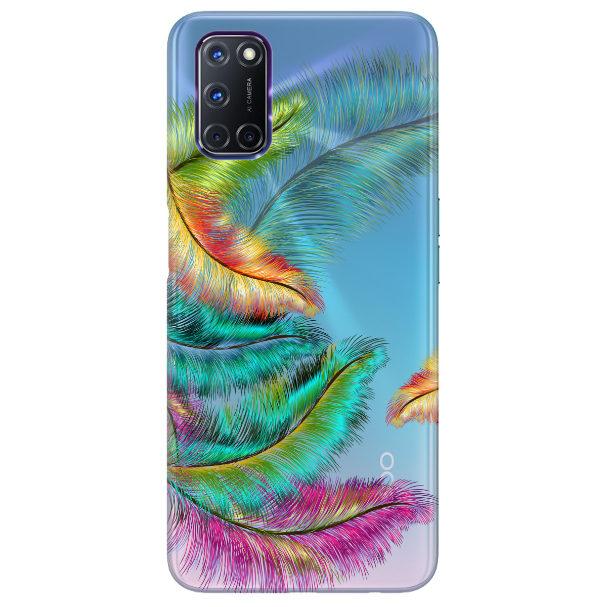 Чохол для Oppo A52/ A72/ A92 Пух - фото 1 - Чохли для телефонів