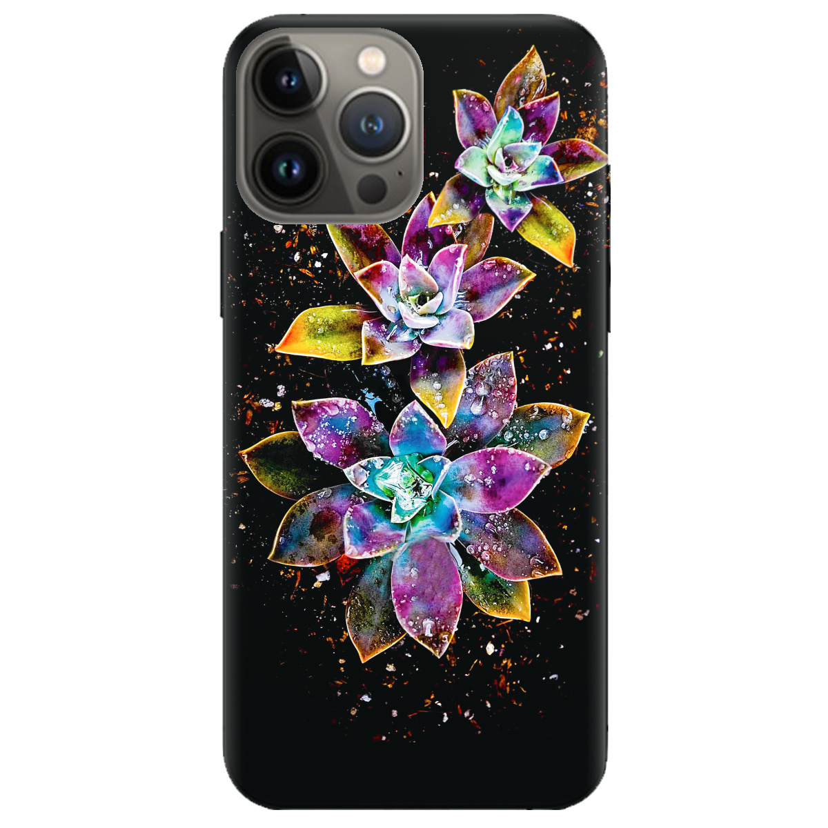 Чохол для Apple iPhone 13 Pro Magical flowers - фото 1 - Чохли для телефонів
