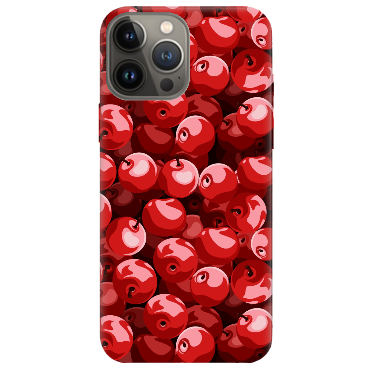 Чехол для Apple iPhone 13 Pro Cherry - фото 1 - Чехлы для телефонов