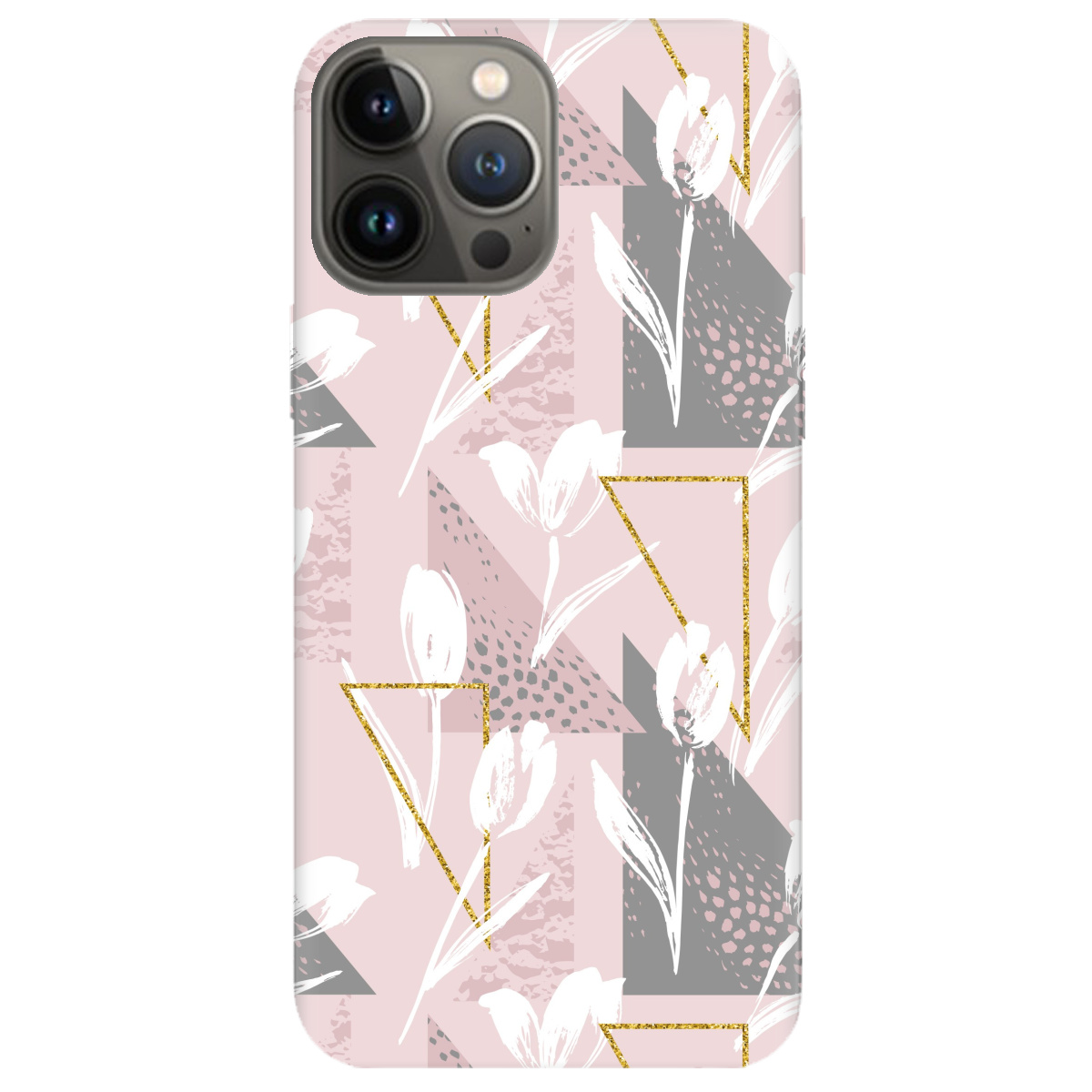 Чехол для Apple iPhone 13 Pro White tulips - фото 1 - Чехлы для телефонов