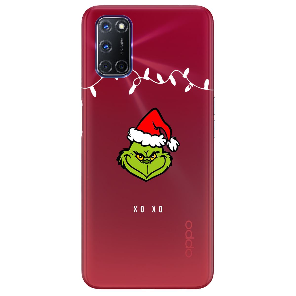 Чехол для Oppo A52/ A72/ A92 Grinch xo xo - фото 1 - Чехлы для телефонов