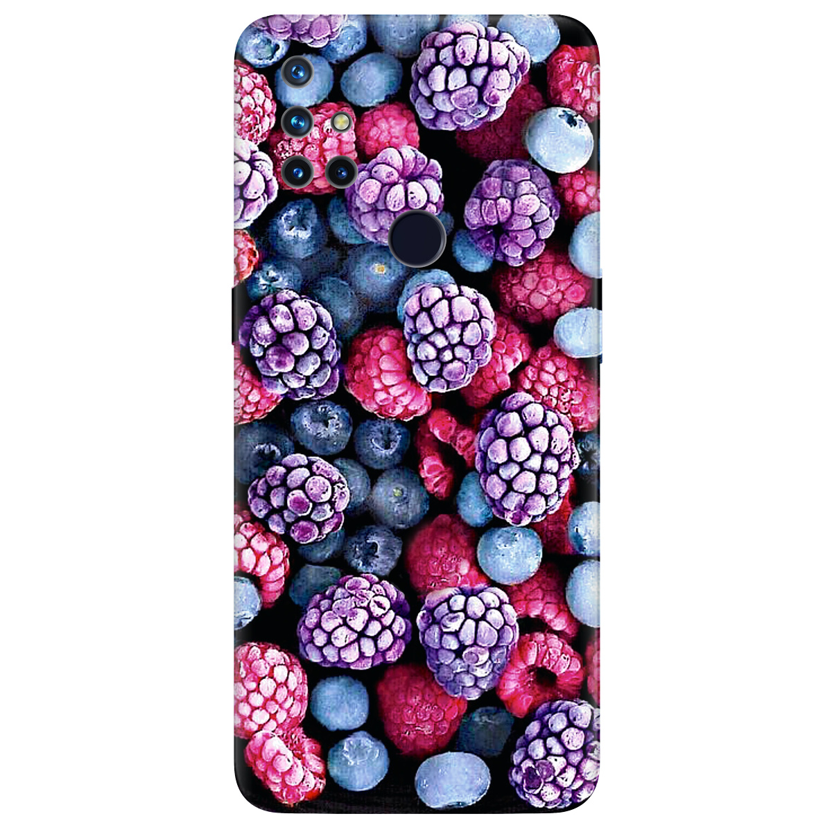 Чехол для OnePlus Nord N10 5G Frosty berry - фото 1 - Чехлы для телефонов