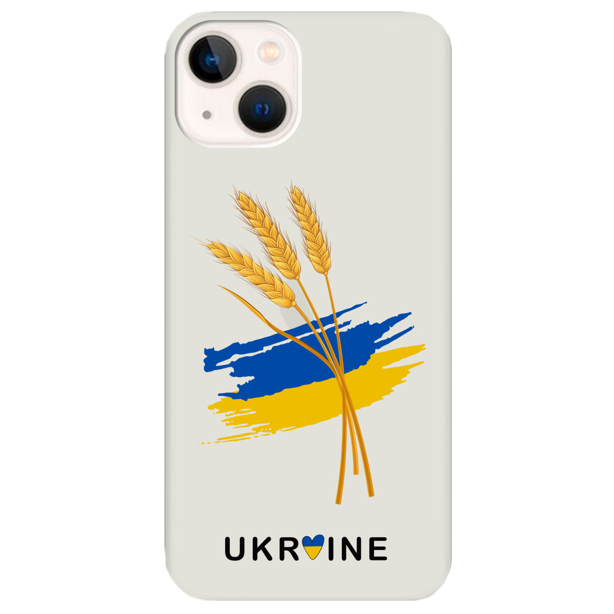 Чохол для Apple iPhone 13 Mini напівпрозорий матовий soft touch Spikelets - фото 1 - Чохли для телефонів