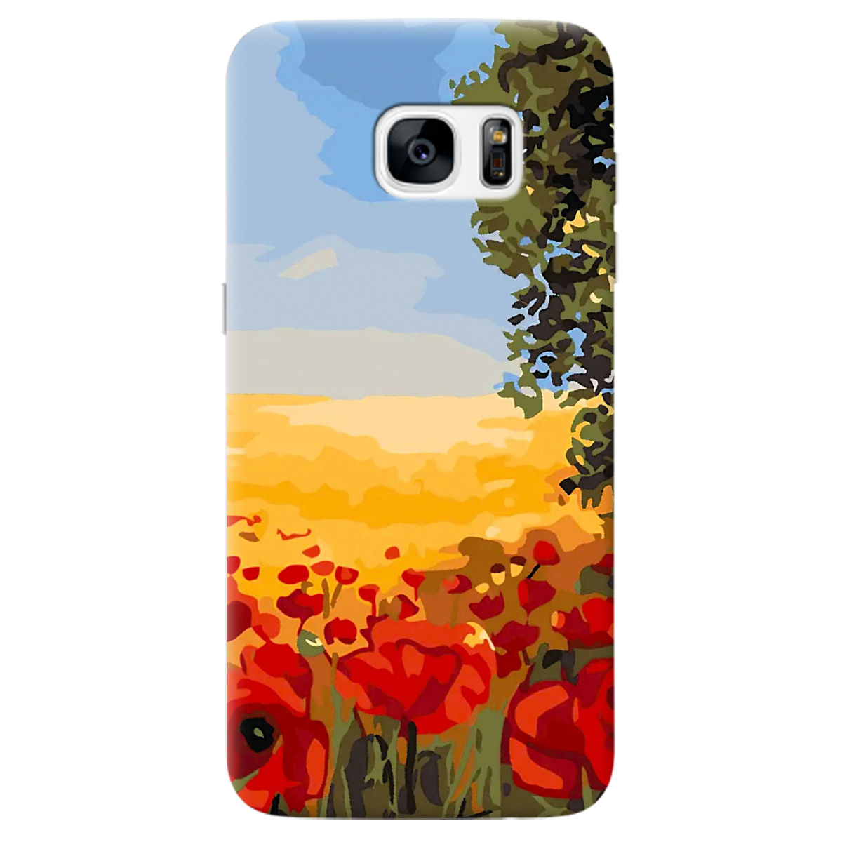 Чехол для Samsung Galaxy S7 Edge Рідна моя Україна - фото 1 - Чехлы для телефонов