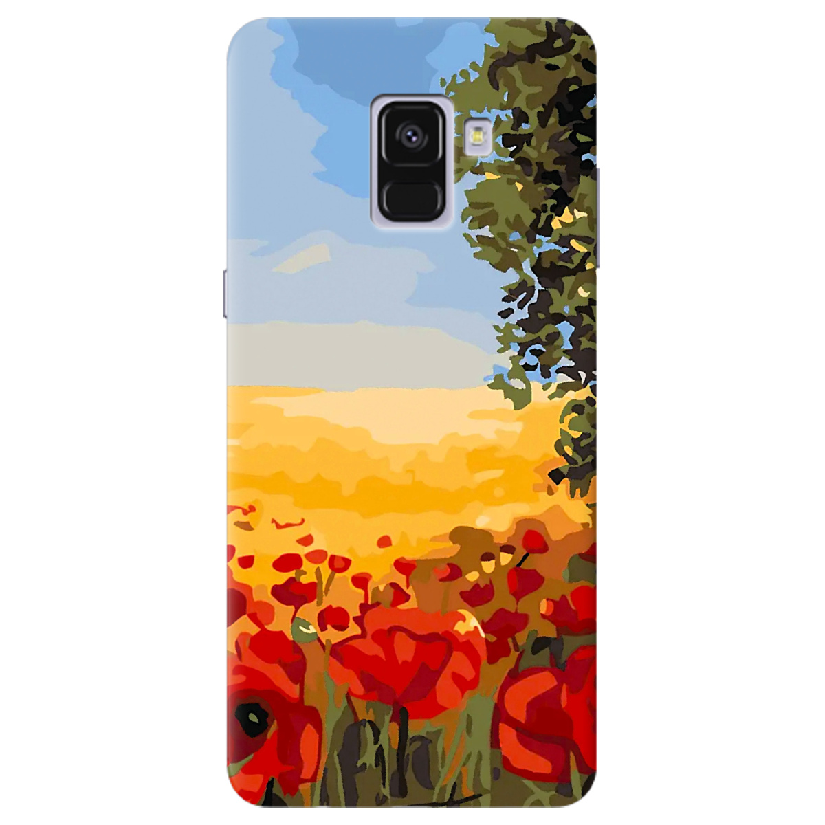 Чохол для Samsung Galaxy A8 2018 Рідна моя Україна - фото 1 - Чохли для телефонів