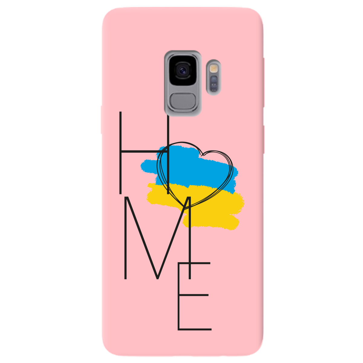 Чохол для Samsung Galaxy S9 ніжно-рожевий матовий soft touch Home - фото 1 Чохол для Samsung Galaxy S9 ніжно-рожевий матовий soft touch Home - фото 1 - Чохли для телефонів