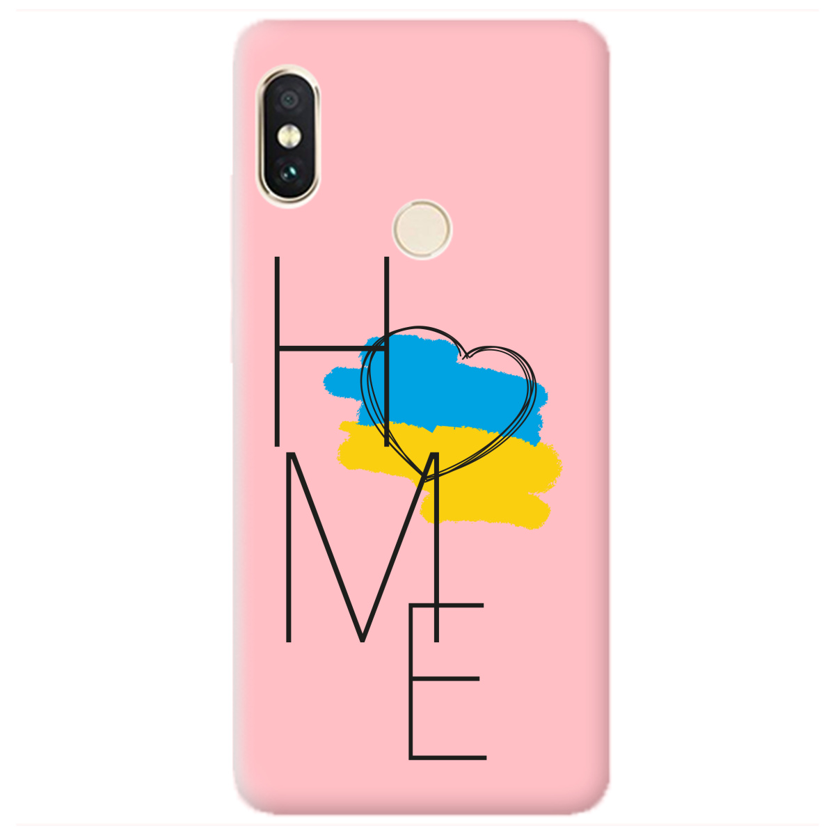 Чохол для Xiaomi Redmi Note 5 ніжно-рожевий матовий soft touch Home - фото 1 - Чохли для телефонів