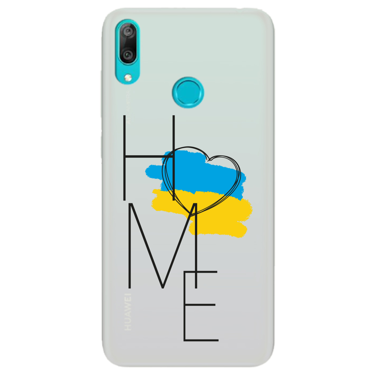 Чохол для Huawei Y7 2019 напівпрозорий матовий soft touch Home - фото 1 - Чохли для телефонів