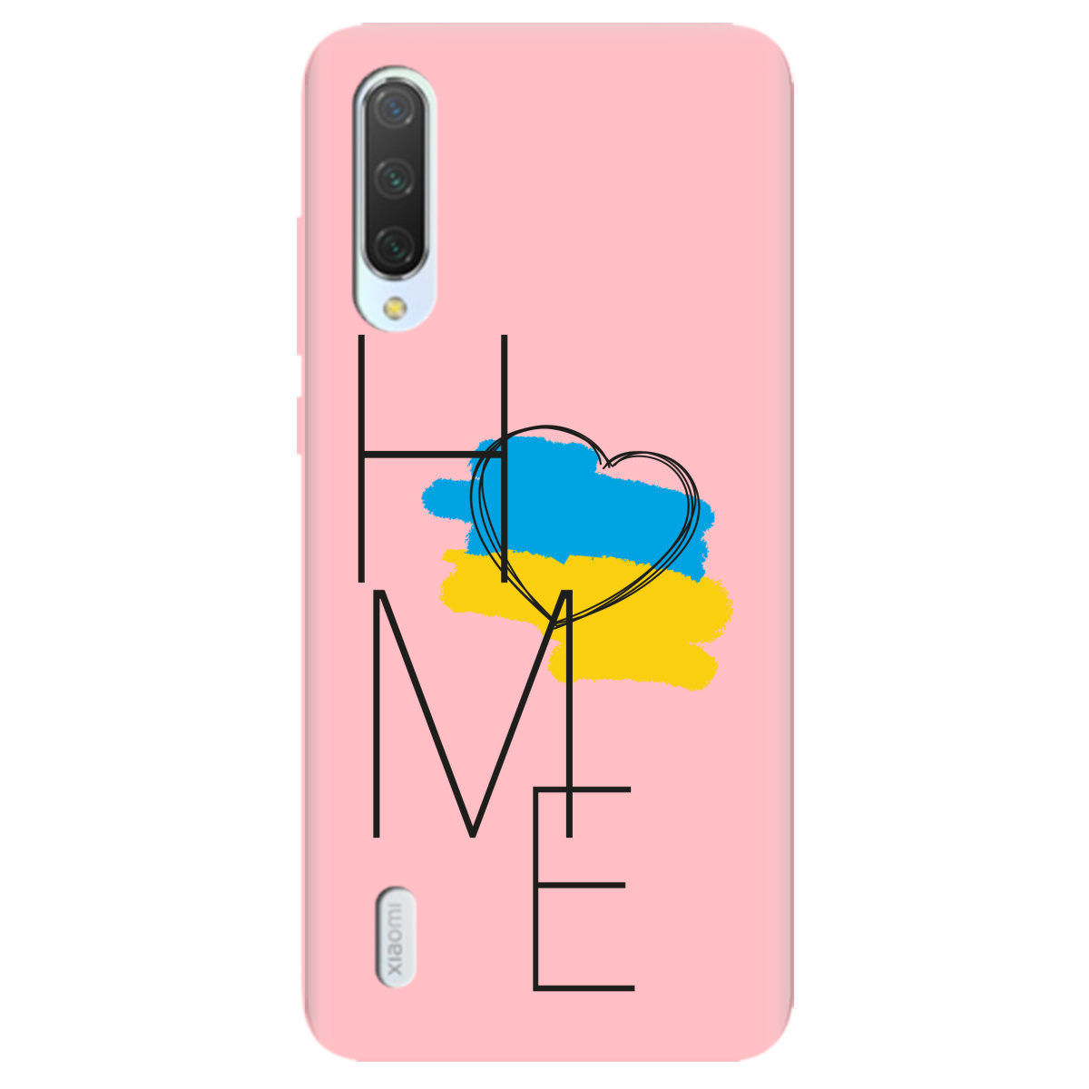 Чехол для Xiaomi Mi A3 нежно-розовый матовый soft touch Home - фото 1 - Чехлы для телефонов