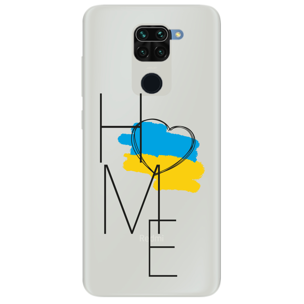Чехол для Xiaomi Redmi Note 9 полупрозрачный матовый soft touch Home - фото 1 Чехол для Xiaomi Redmi Note 9 полупрозрачный матовый soft touch Home - фото 1 - Чехлы для телефонов