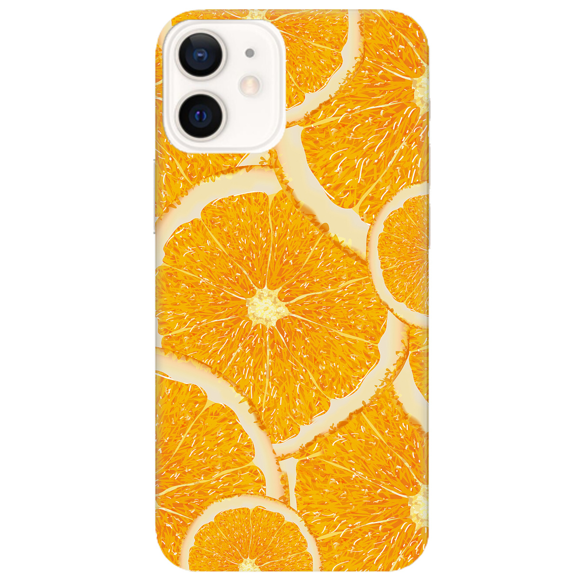 Чехол для Apple iPhone 12 Orange - фото 1 - Чехлы для телефонов