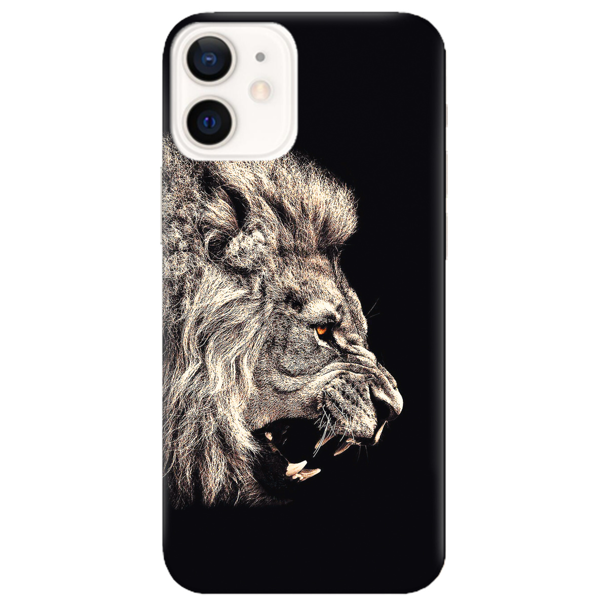 Чохол для Apple iPhone 12 Mini LION - фото 1 - Чохли для телефонів