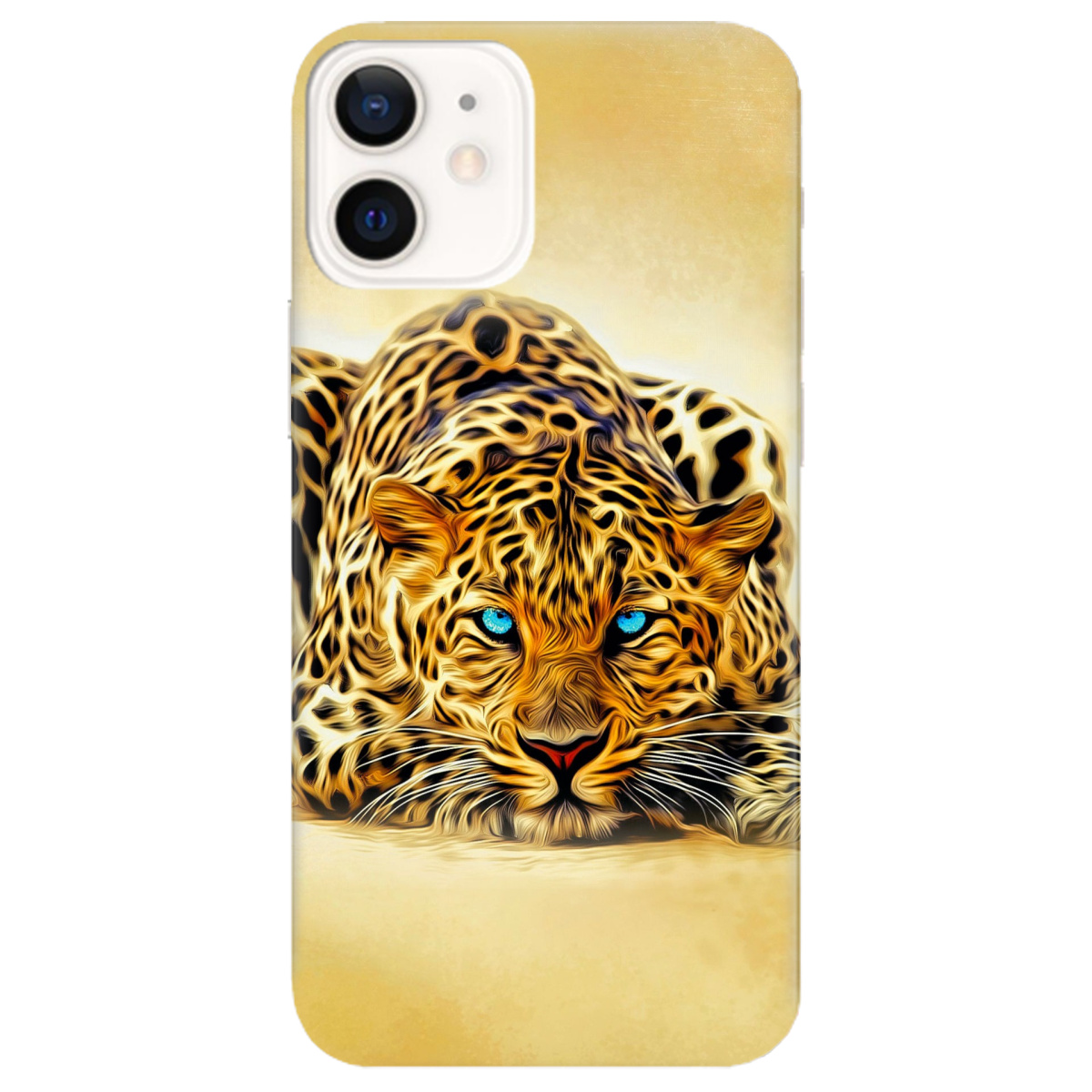 Чехол для Apple iPhone 12 Mini Леопард - фото 1 - Чехлы для телефонов