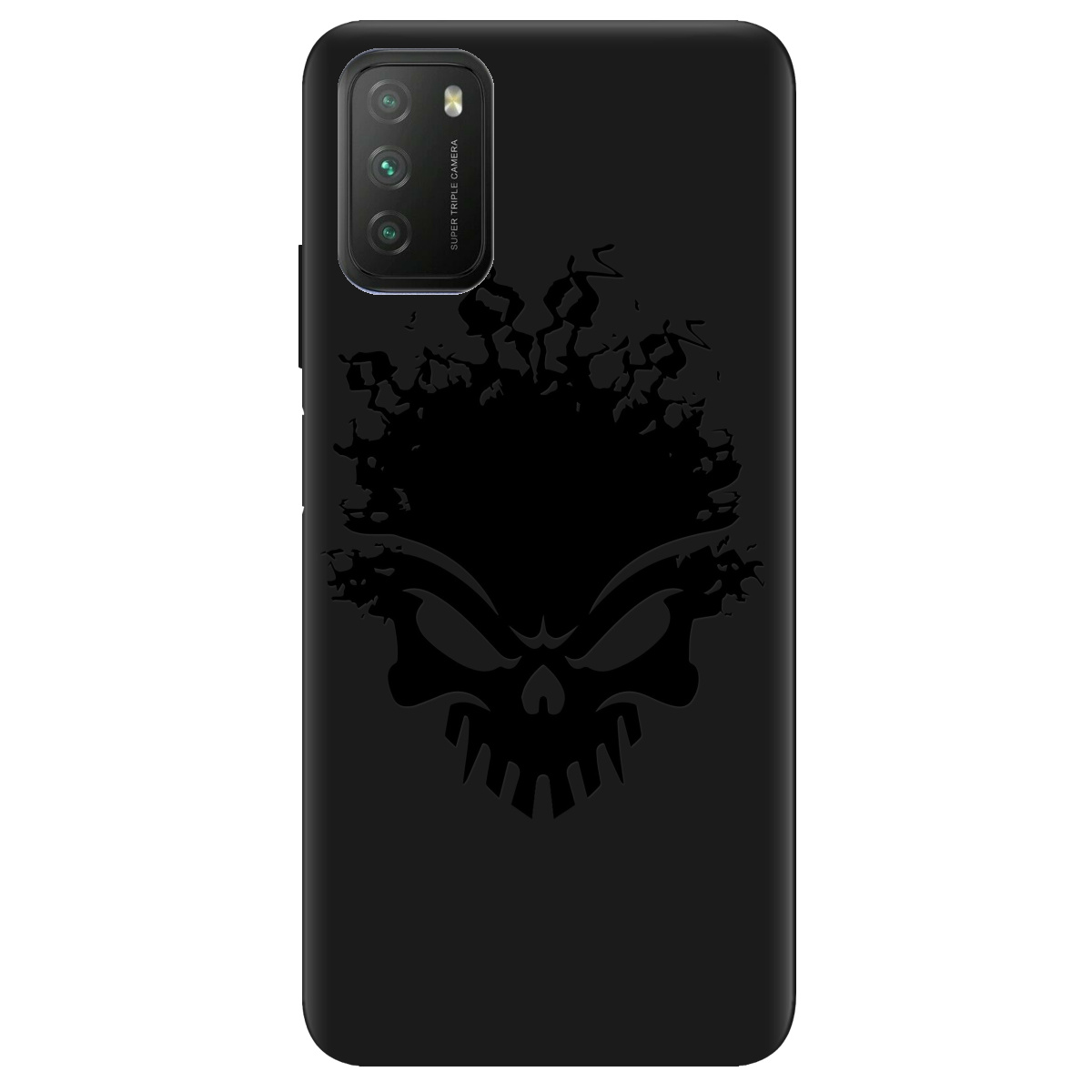 Чехол для Xiaomi Poco M3 черный матовый soft touch Ugolek - фото 1 Чехол для Xiaomi Poco M3 черный матовый soft touch Ugolek - фото 1 - Чехлы для телефонов