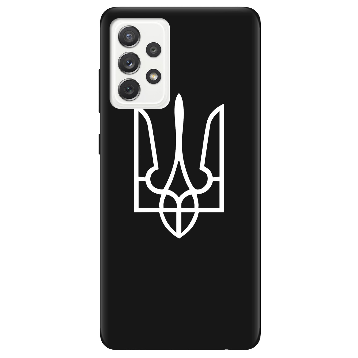 Чохол для Samsung Galaxy A72 чорний матовий soft touch Gerb - фото 1 Чохол для Samsung Galaxy A72 чорний матовий soft touch Gerb - фото 1 - Чохли для телефонів