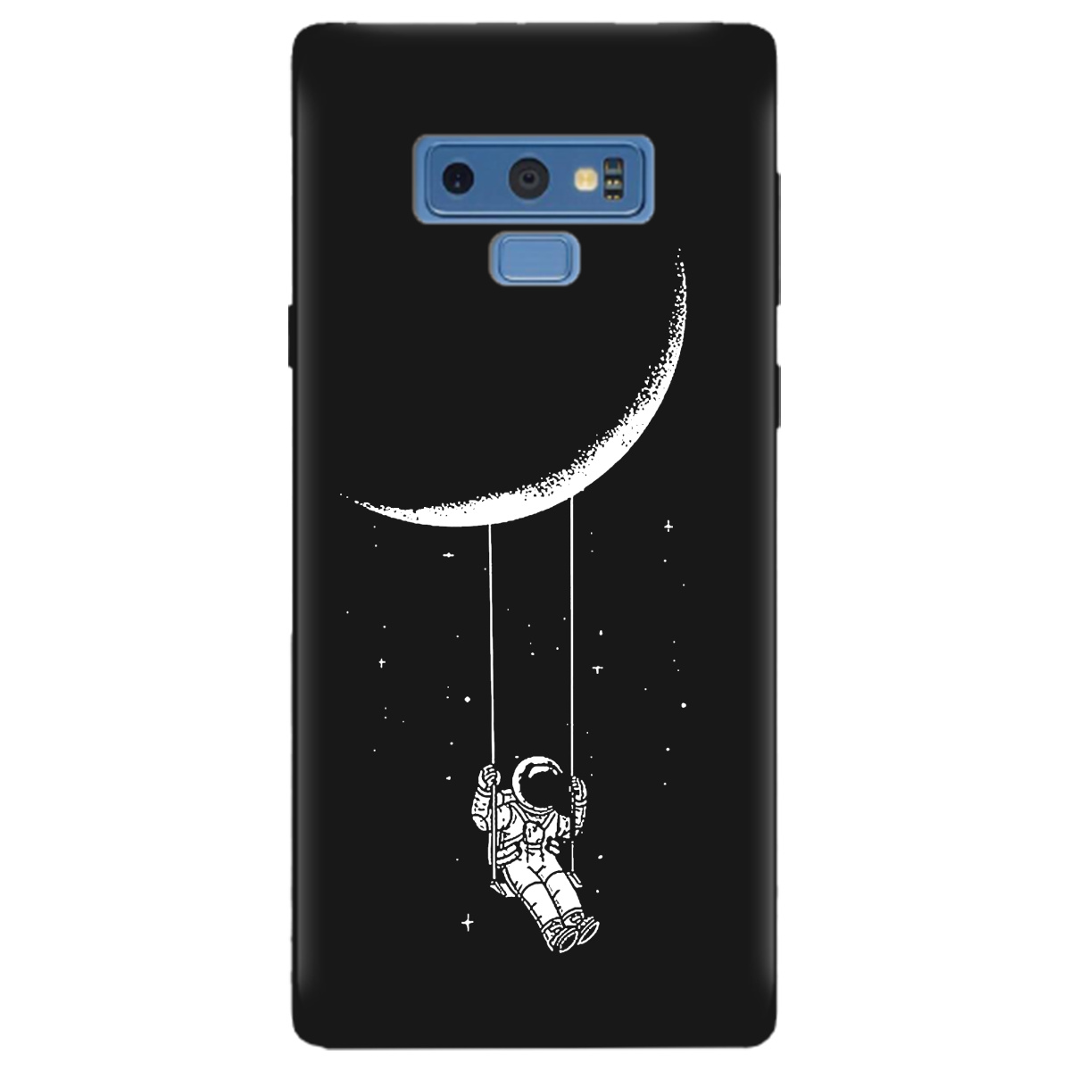 Чохол для Samsung Galaxy Note 9 чорний матовий soft touch Swing - фото 1 - Чохли для телефонів