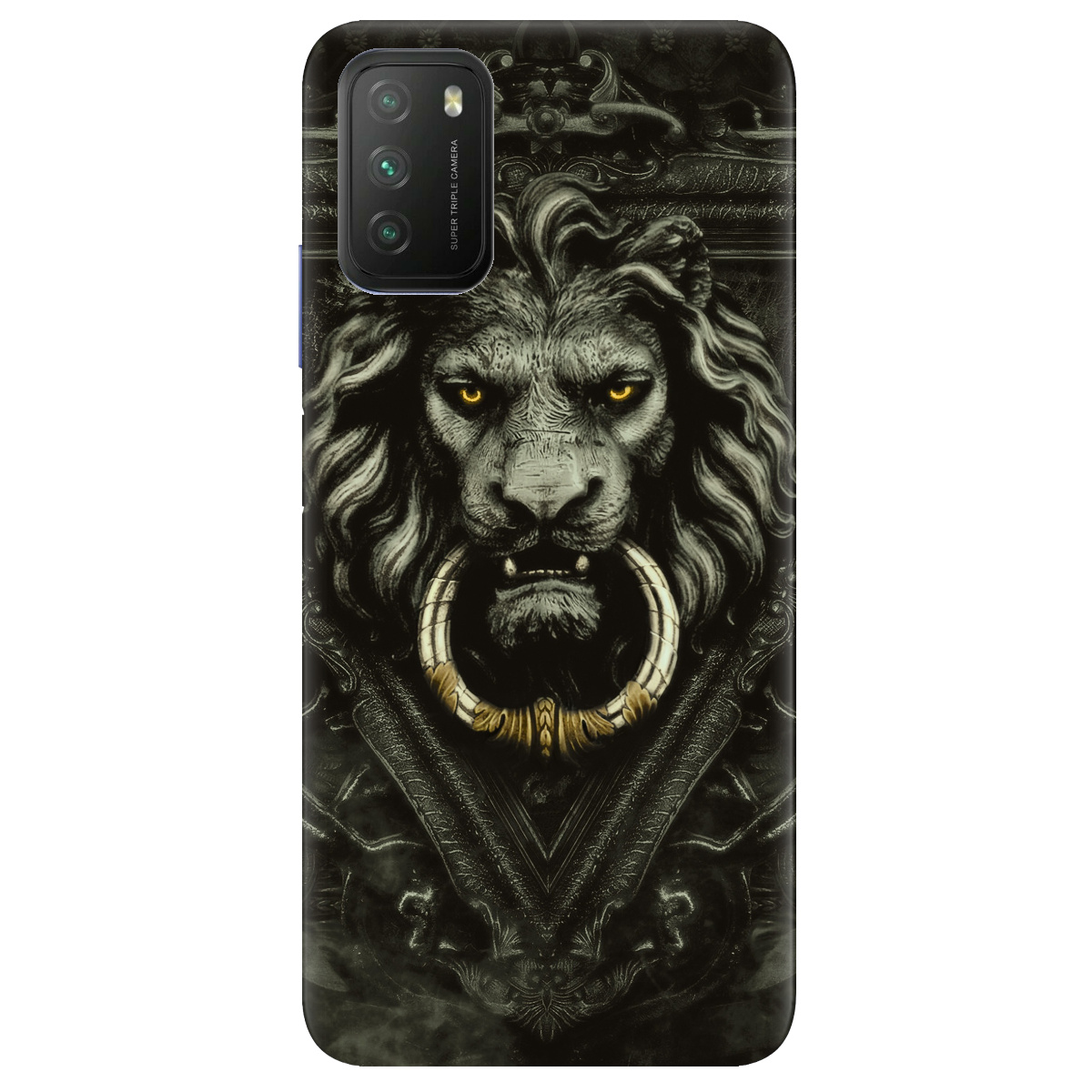 Чехол для Xiaomi Poco M3 Iron lion - фото 1 Чехол для Xiaomi Poco M3 Iron lion - фото 1 - Чехлы для телефонов