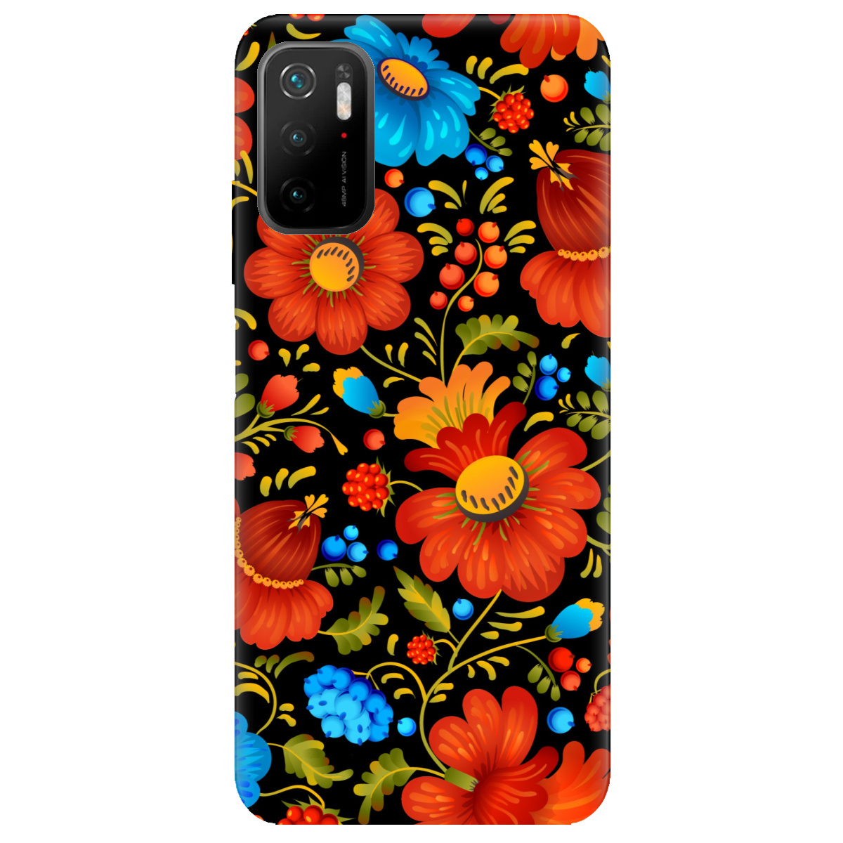 Чохол для Xiaomi Poco M3 Pro Петреківка - фото 1 Чохол для Xiaomi Poco M3 Pro Петреківка - фото 1 - Чохли для телефонів