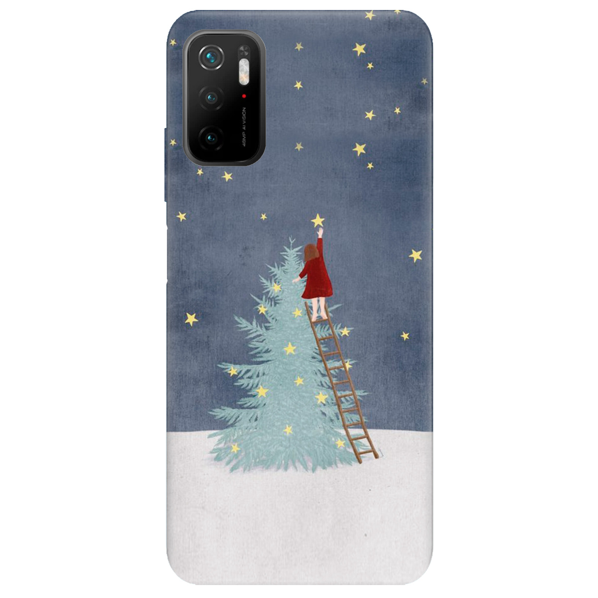 Чехол для Xiaomi Poco M3 Pro Girlwithstar - фото 1 Чехол для Xiaomi Poco M3 Pro Girlwithstar - фото 1 - Чехлы для телефонов