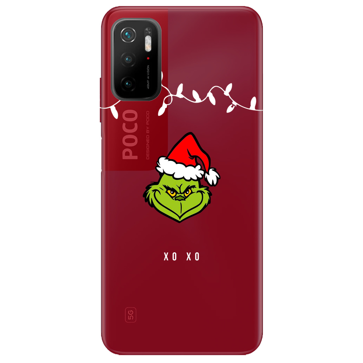 Чехол для Xiaomi Poco M3 Pro Grinch xo xo - фото 1 - Чехлы для телефонов