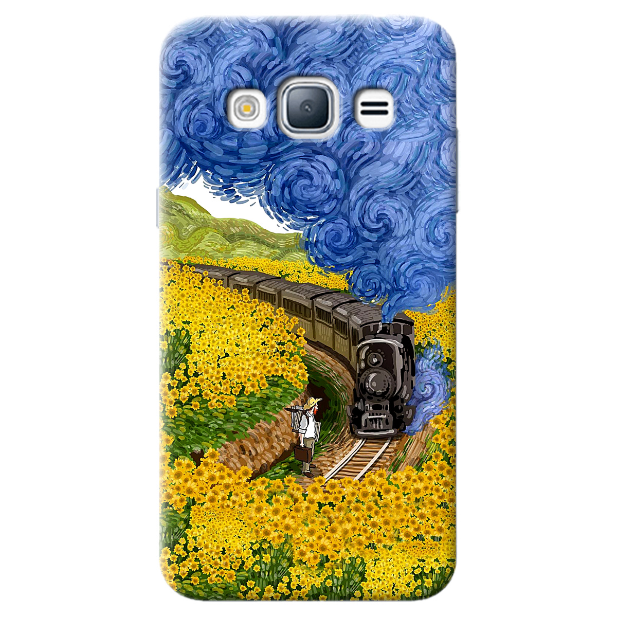 Чехол для Samsung Galaxy J3 2016 Train - фото 1 Чехол для Samsung Galaxy J3 2016 Train - фото 1 - Чехлы для телефонов