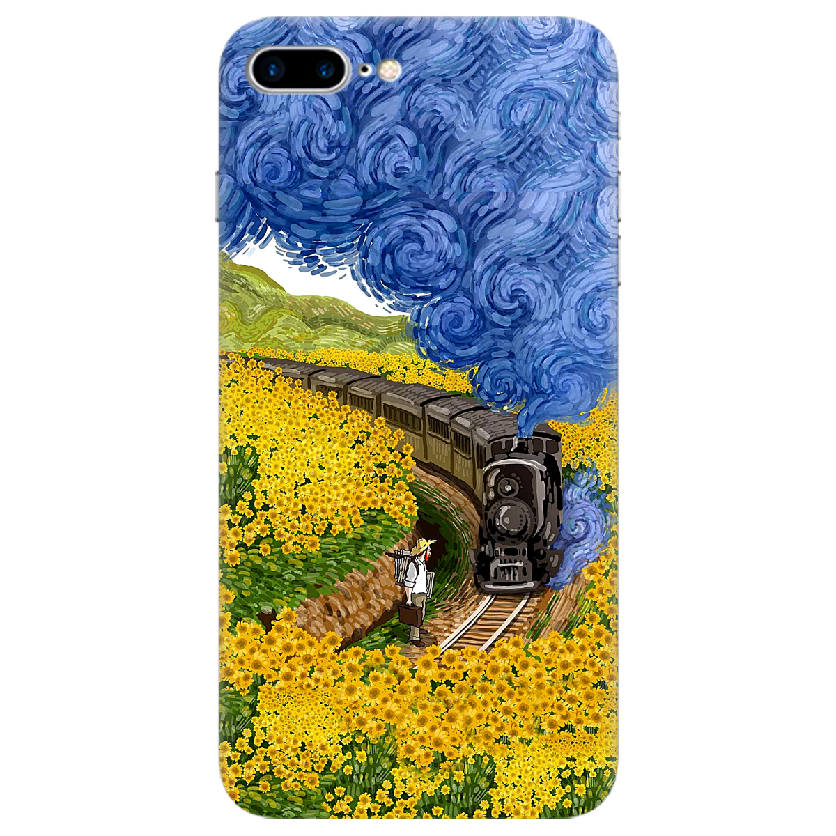 Чехол для Apple iPhone 7 Plus Train - фото 1 - Чехлы для телефонов