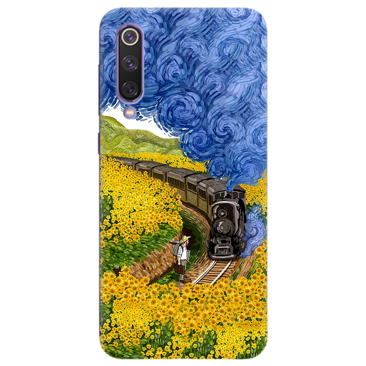 Чехол для Xiaomi Mi 9 SE Train - фото 1 - Чехлы для телефонов