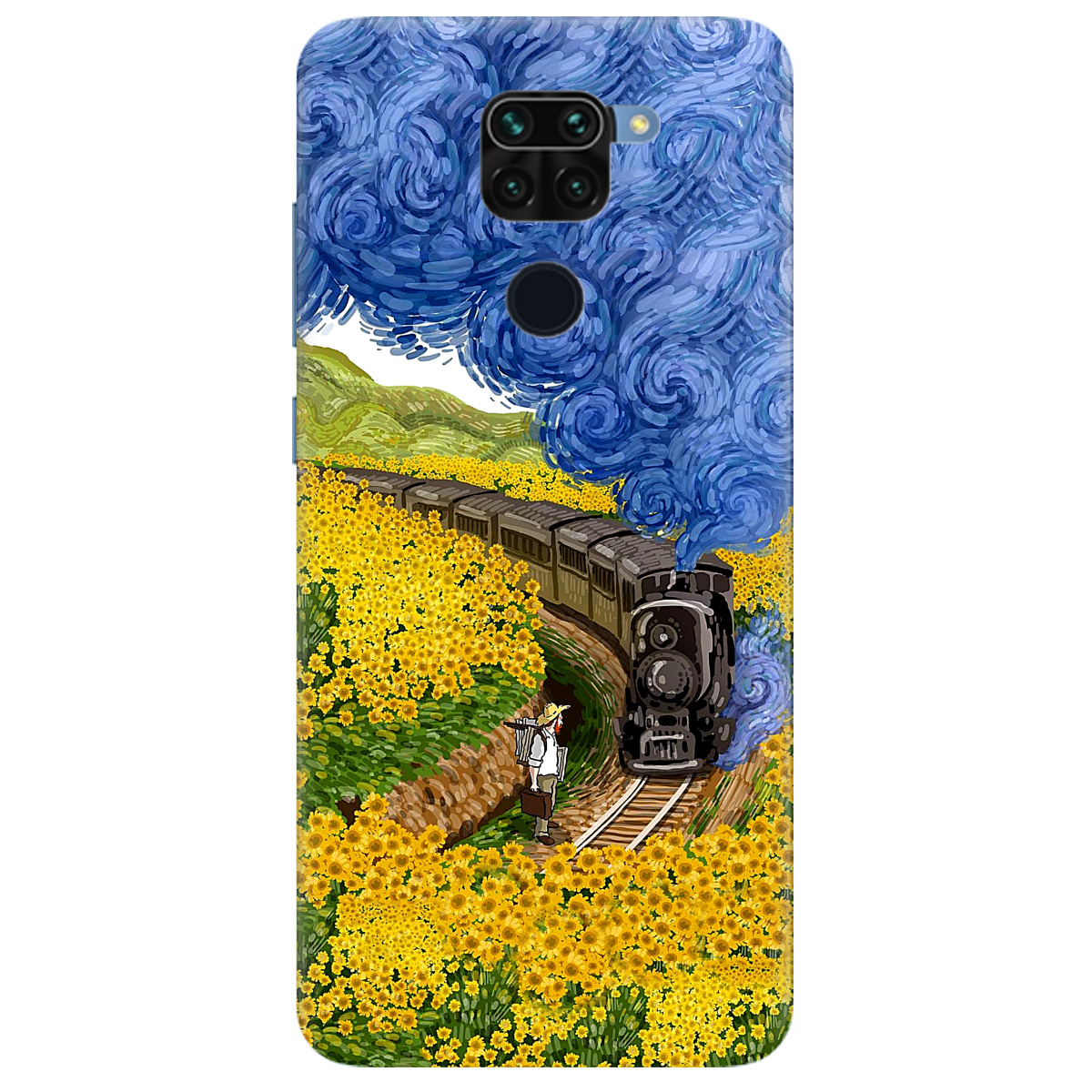 Чохол для Xiaomi Redmi Note 9 Train - фото 1 Чохол для Xiaomi Redmi Note 9 Train - фото 1 - Чохли для телефонів