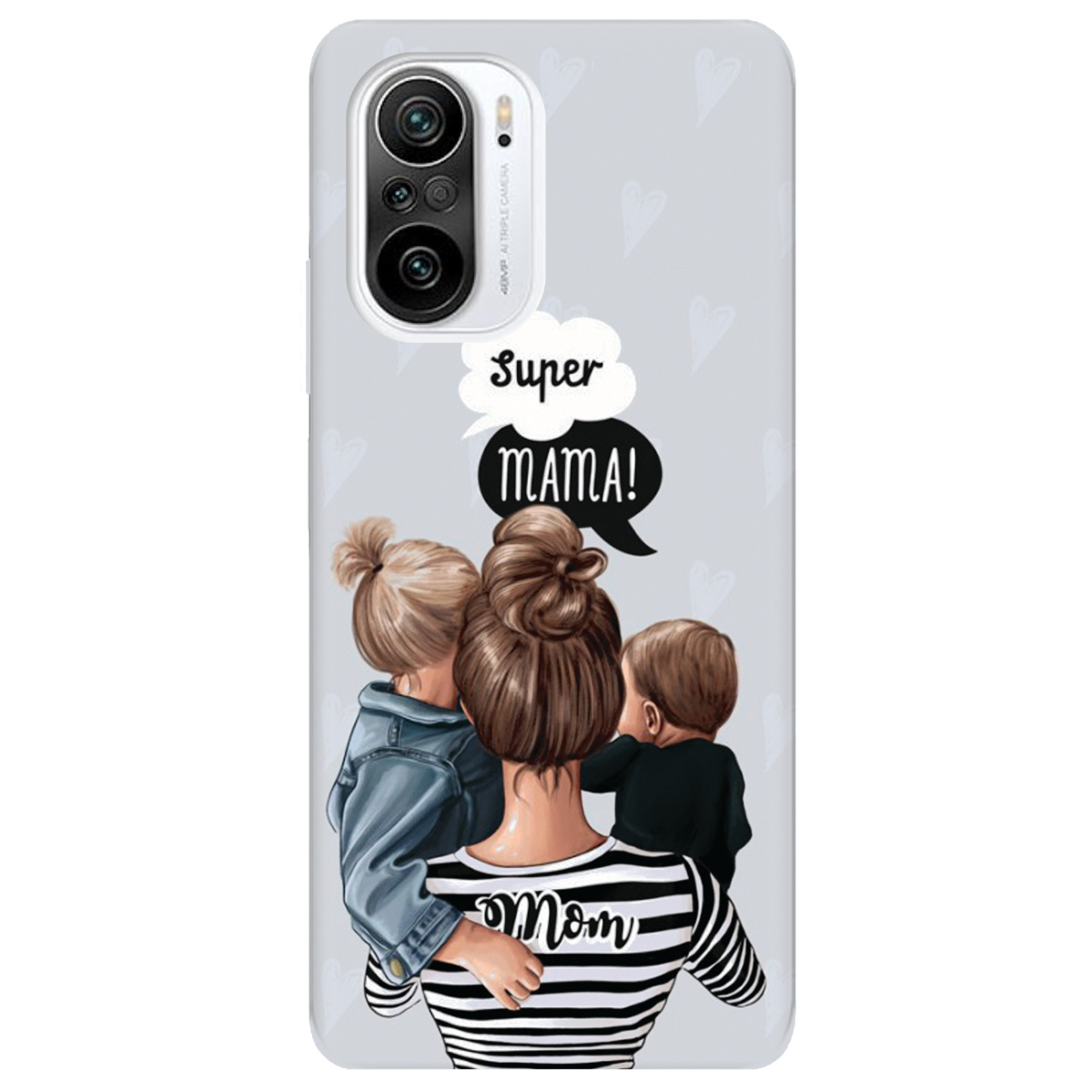 Чохол для Xiaomi Poco F3 Super Mama - фото 1 Чохол для Xiaomi Poco F3 Super Mama - фото 1 - Чохли для телефонів
