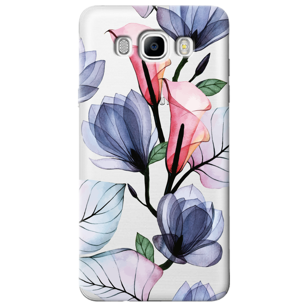 Чохол для Samsung Galaxy J7 2016 Tropical flowers - фото 1 - Чохли для телефонів