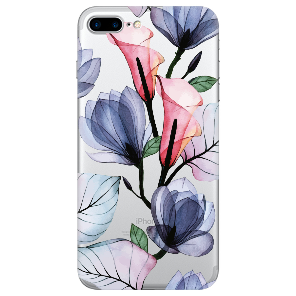 Чехол для Apple iPhone 7 Plus Tropical flowers - фото 1 - Чехлы для телефонов