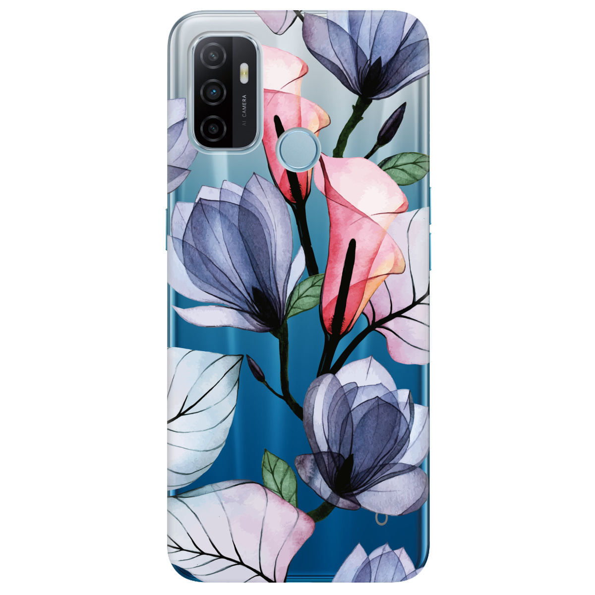Чохол для Oppo A53/ A32/ A33 Tropical flowers - фото 1 - Чохли для телефонів