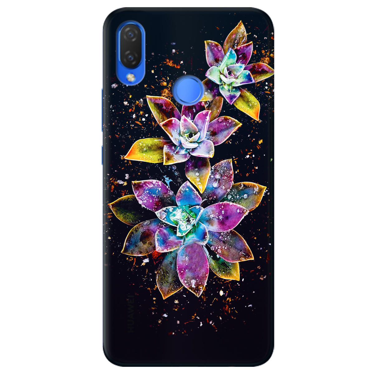 Чехол для Huawei P Smart Plus Magical flowers - фото 1 - Чехлы для телефонов