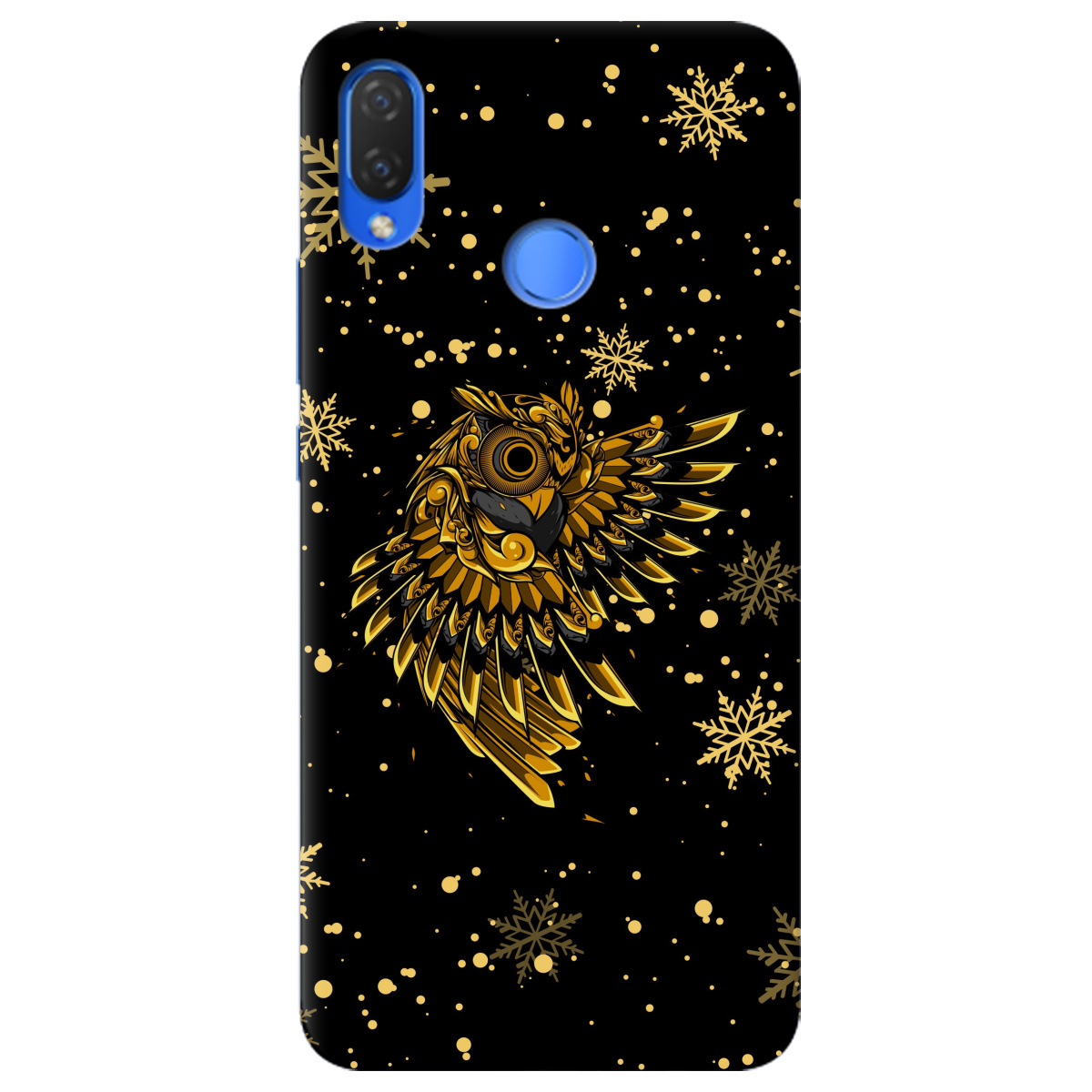 Чохол для Huawei P Smart Plus Gold sova - фото 1 - Чохли для телефонів