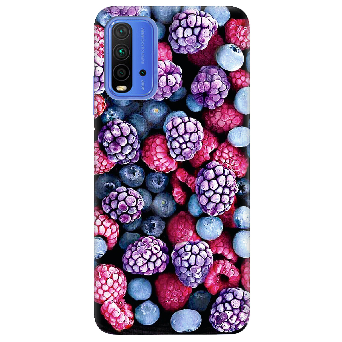 Чохол для Xiaomi Redmi 9T Frosty berry - фото 1 Чохол для Xiaomi Redmi 9T Frosty berry - фото 1 - Чохли для телефонів