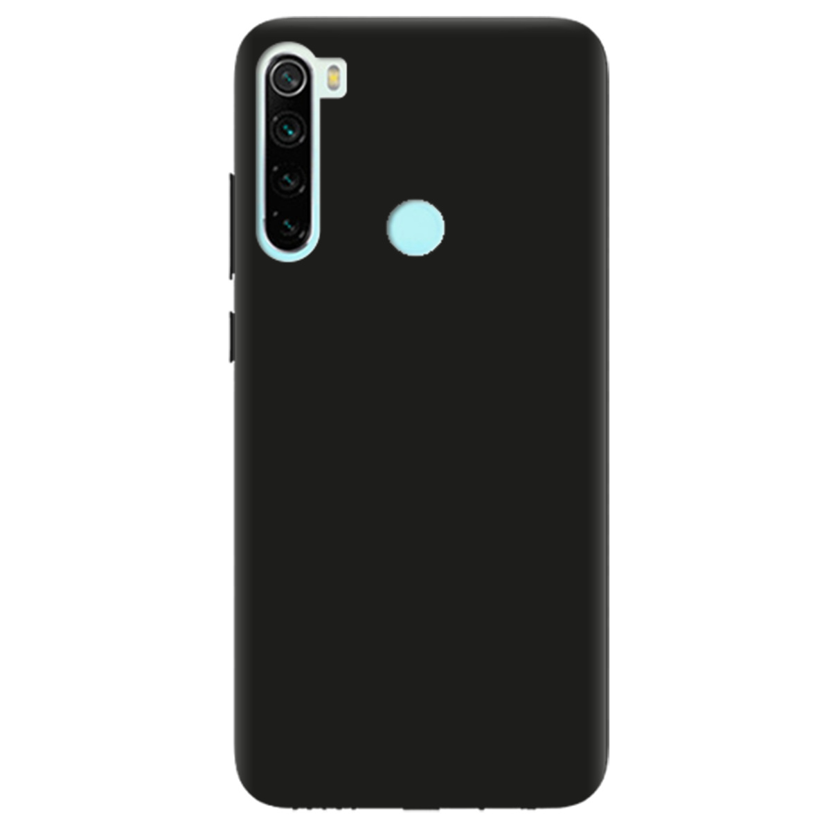 Чехол для Xiaomi Redmi Note 8 черный матовый soft touch - фото 1 Чехол для Xiaomi Redmi Note 8 черный матовый soft touch - фото 1 - Чехлы для телефонов